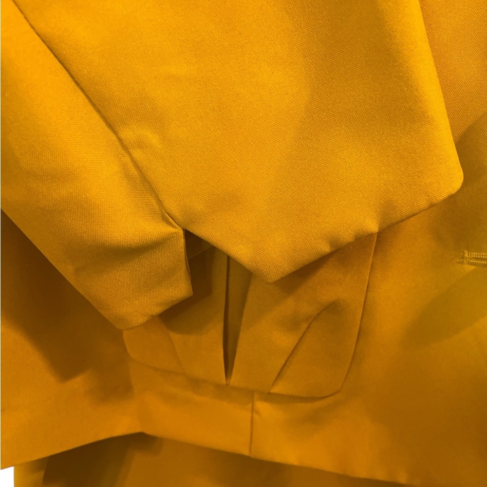 ROAMAN'S Deep Yellow Suit 3/4 Sleeve Jacket and Skirt Suit Set - Size 20W - Picture 5 of 16